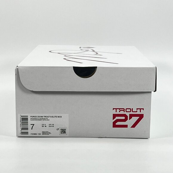 Nike Force Zoom Trout 9 Elite MCS \'Metallic Silver\' FZ0884-102 Cleat Multi Size main image 7